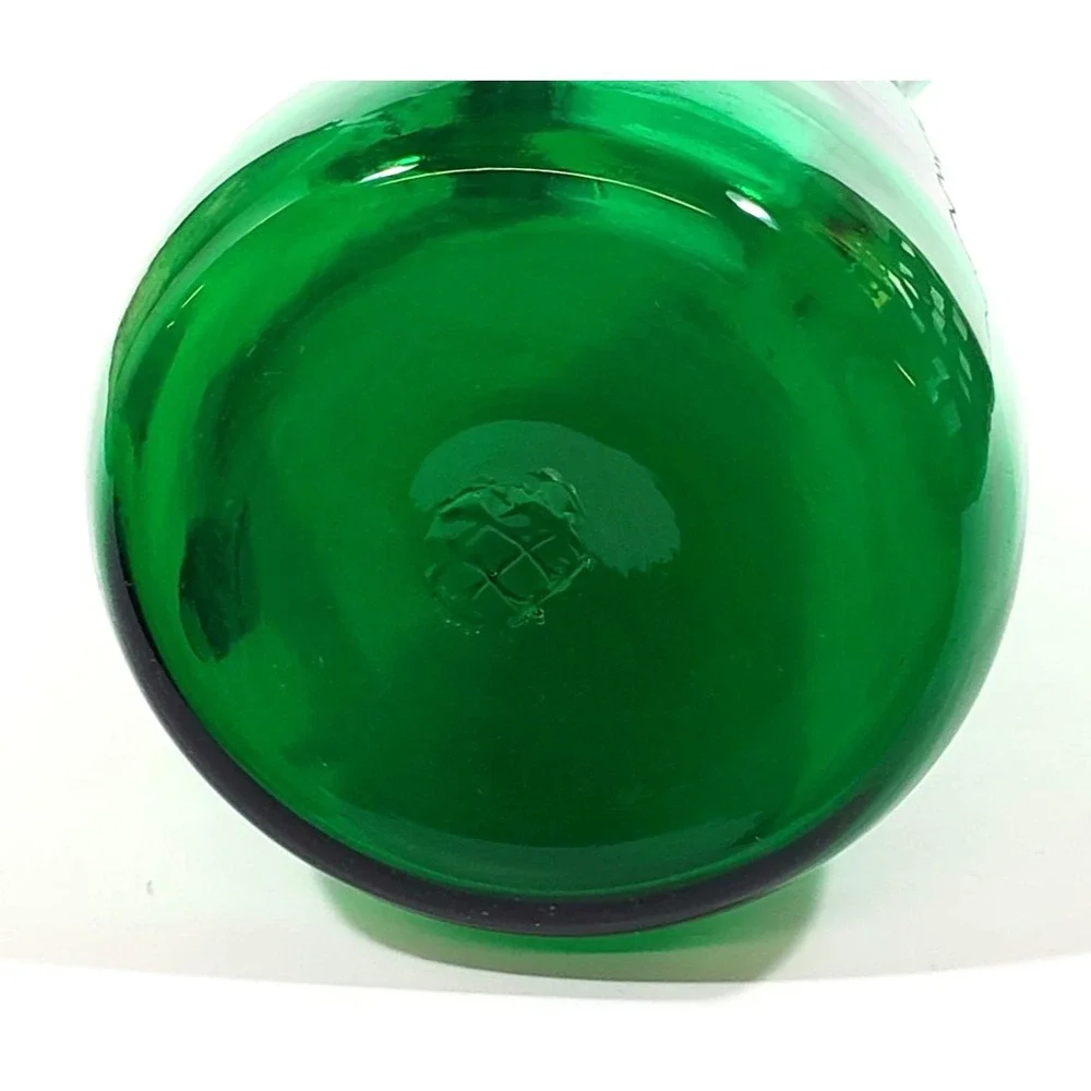 Vintage‎ Indiana Handcraft Glass Pitcher Spring Green 12 1/2